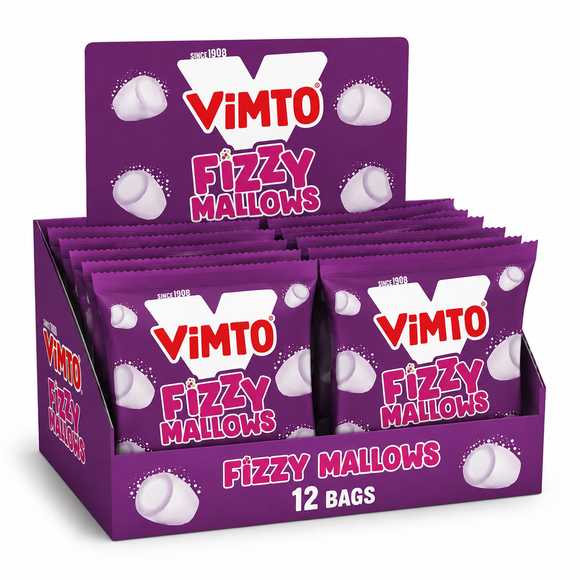 Vimto Fizzy Mallows Bags 100g