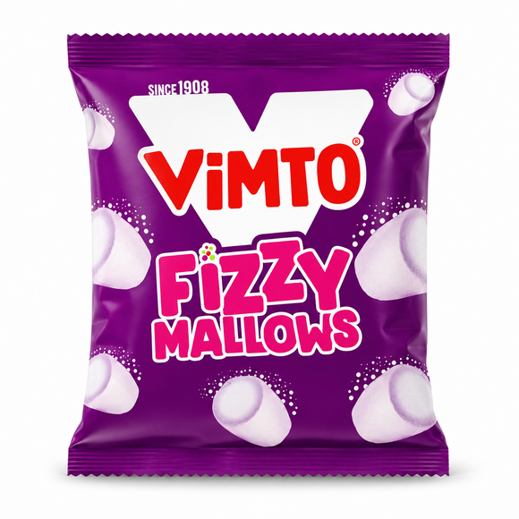 Vimto Fizzy Mallows Bags 100g