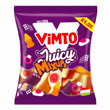 Vimto Juicy Mix Ups Share Bags 130g PMP