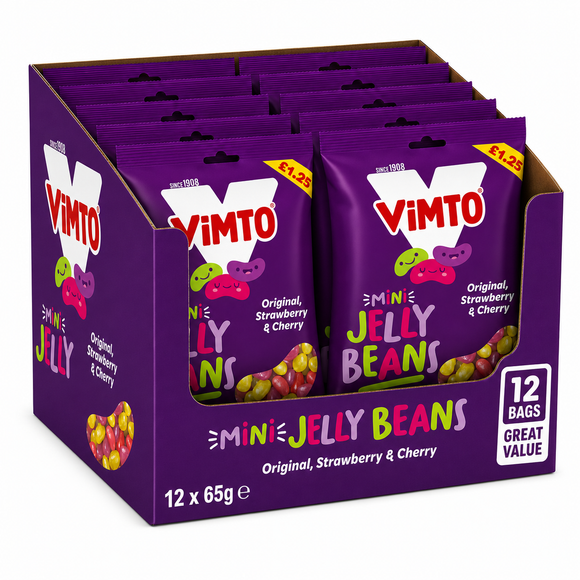Vimto Mini Jelly Beans Bag 110g PMP