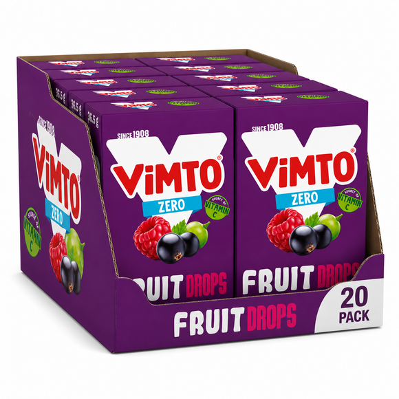 Vimto Zero Fruit Drops 36.5g