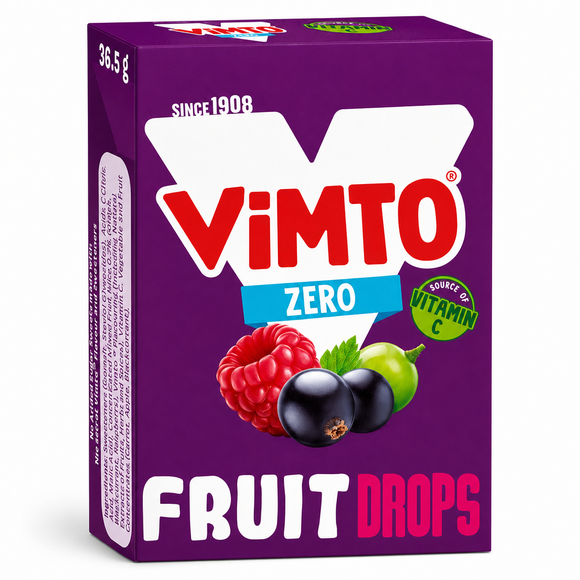 Vimto Zero Fruit Drops 36.5g