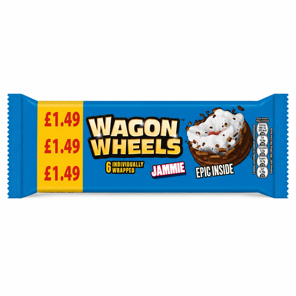 Wagon Wheels Jammie 6 Pack