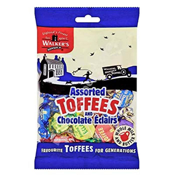 Walker's Nonsuch Assorted Toffees & Eclairs Bag 150g