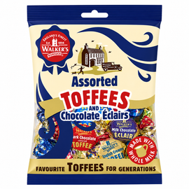 Walker's Nonsuch Assorted Toffees & Eclairs Bag 150g