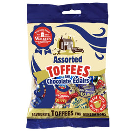 Walker's Nonsuch Assorted Toffees & Eclairs Bag 150g