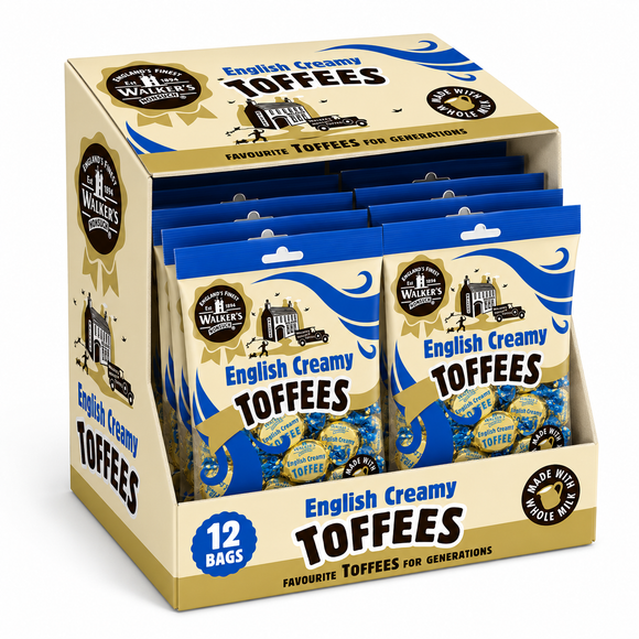 Walker's Nonsuch English Creamy Toffees 150g