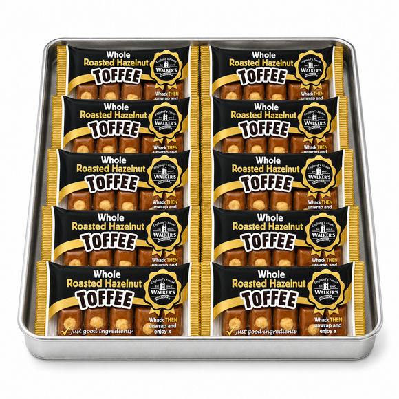 Walker's Nonsuch Hazelnut Toffee Bars 100g