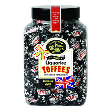 Walker's Nonsuch Liquorice Toffees 1.25kg