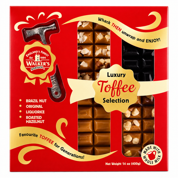 Walker's Nonsuch Luxury Toffee Selection Hammer Pack