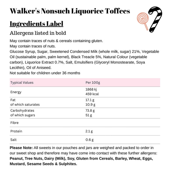 Walker's Nonsuch Milk Chocolate Covered Toffee