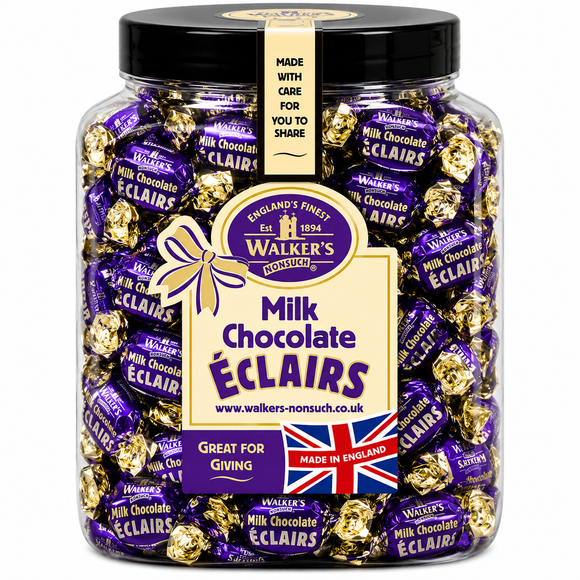 Walker's Nonsuch Milk Chocolate Eclairs Jar 1.25kg