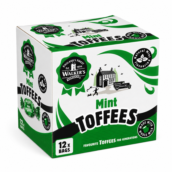 Walker's Nonsuch Mint Toffee Bags 150g