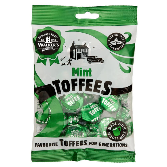 Walker's Nonsuch Mint Toffee Bags 150g
