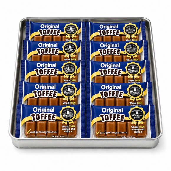 Walker's Nonsuch Original Toffee Bars 100g