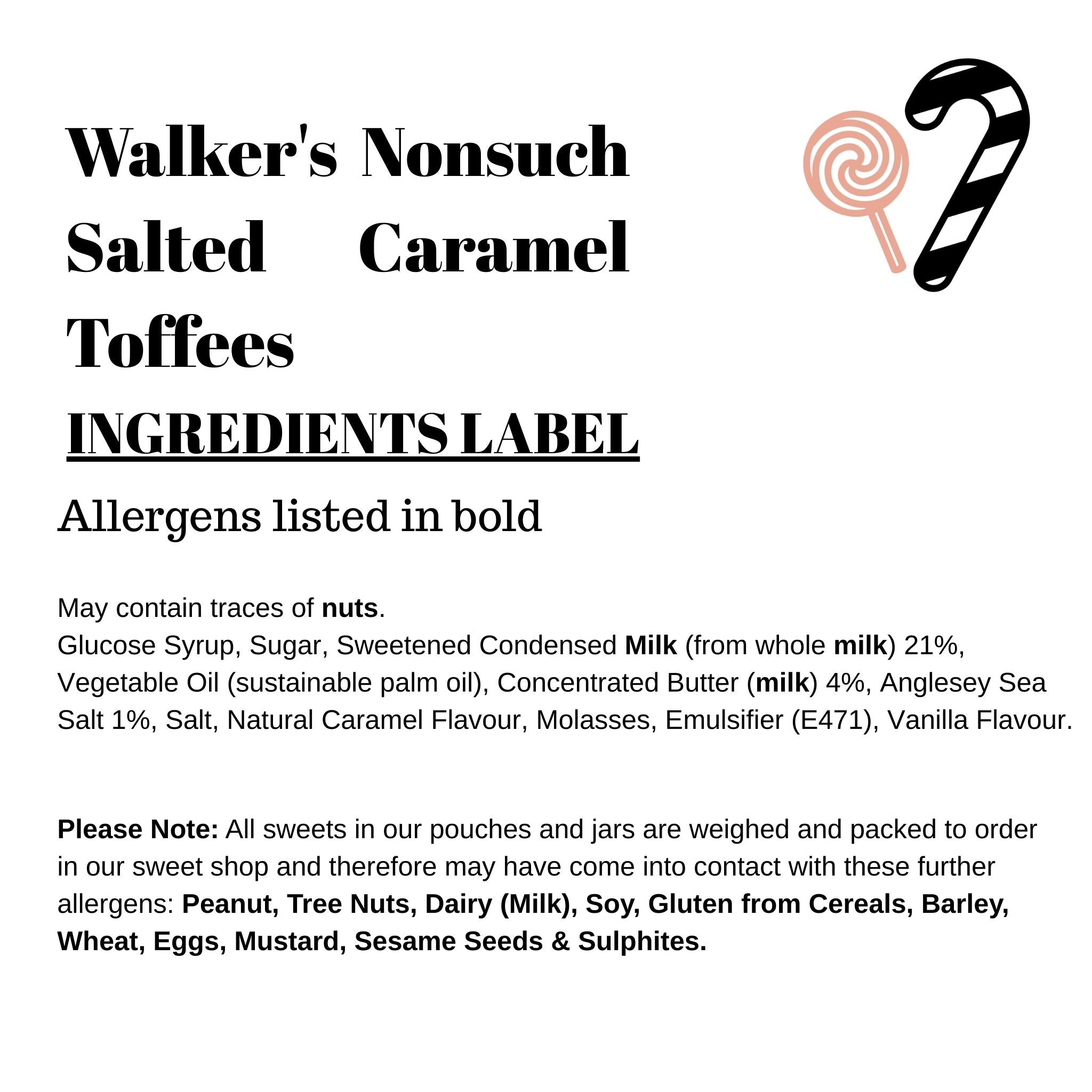 Walker's Nonsuch Salted Caramel Toffees