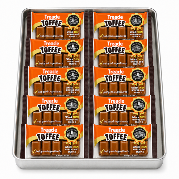 Walker's Nonsuch Treacle Toffee Bars 100g