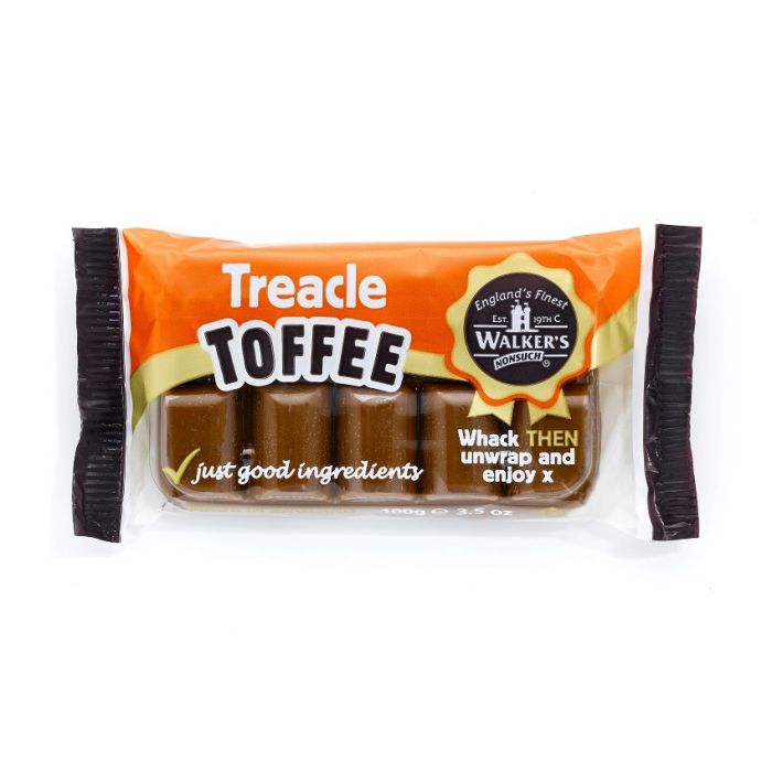Walker's Nonsuch Treacle Toffee Bars 100g