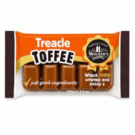 Walker's Nonsuch Treacle Toffee Bars 100g