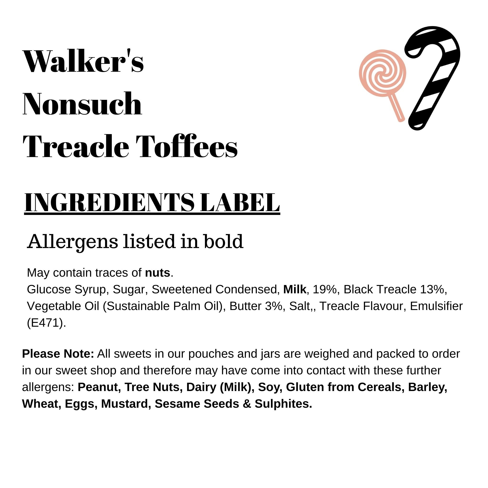Walker's Nonsuch Treacle Toffees