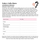 Walker's Toffee Platter 1.05kg