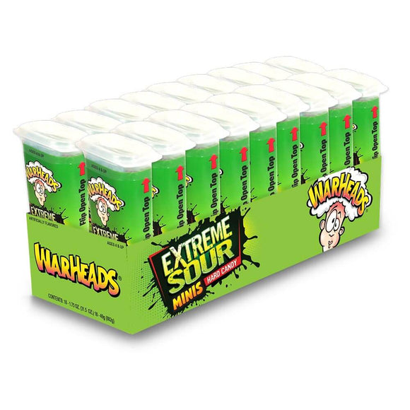 Warheads Mini Extreme Sour Hard Candy 49g