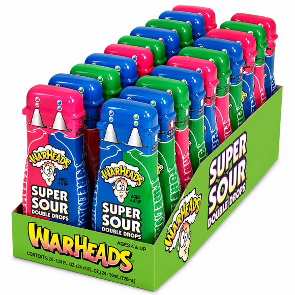 Warheads Super Sour Double Drops 30ml