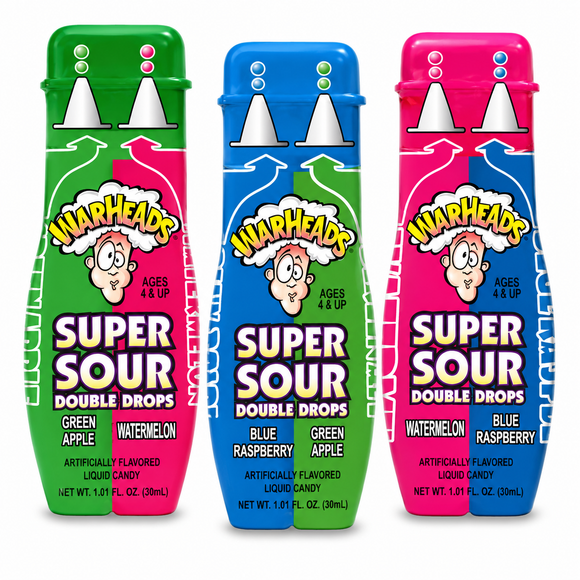 Warheads Super Sour Double Drops 30ml