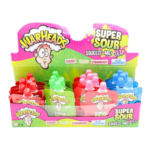 Warheads Super Sour Squeeze Me Gel 20g