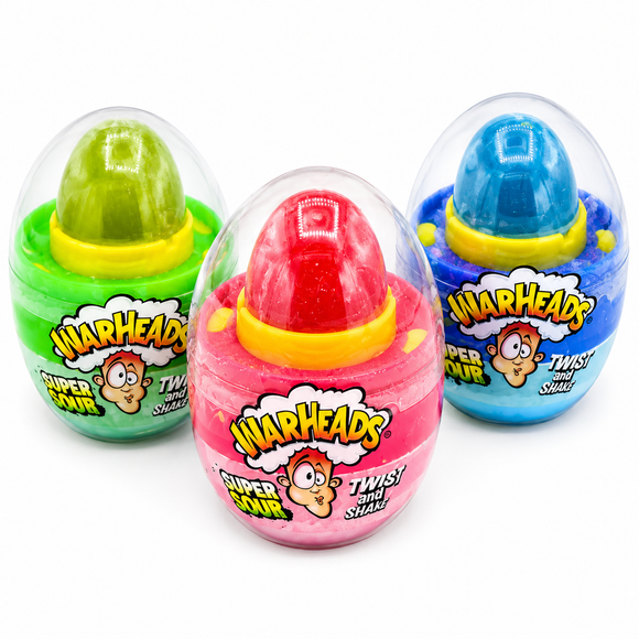 Warheads Super Sour Twist & Shake Eggo 18g
