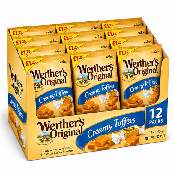 Werther's Original Creamy Toffees 110g £1.25 PMP