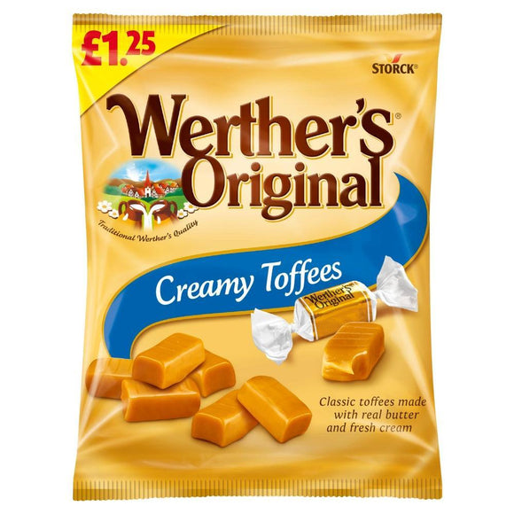 Werther's Original Creamy Toffees 110g £1.25 PMP
