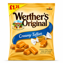 Werther's Original Creamy Toffees 110g £1.25 PMP