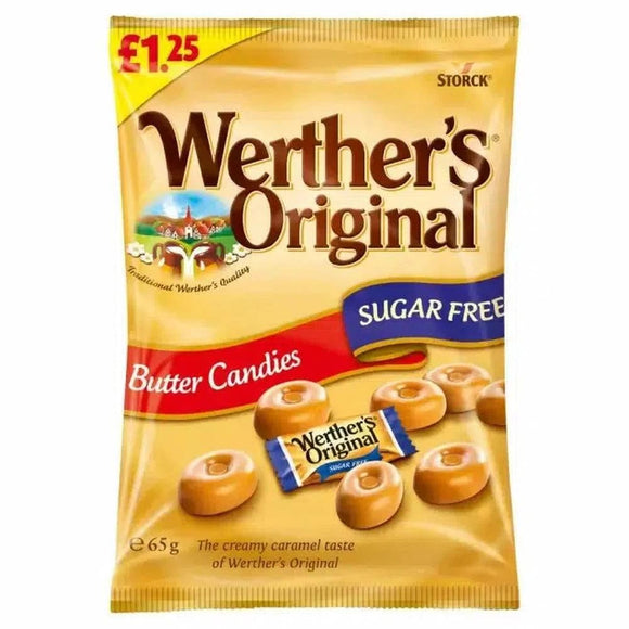 Werther's Original Sugar Free Butter Candies 65g