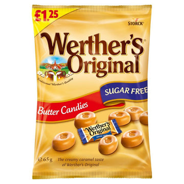 Werther's Original Sugar Free Butter Candies 65g