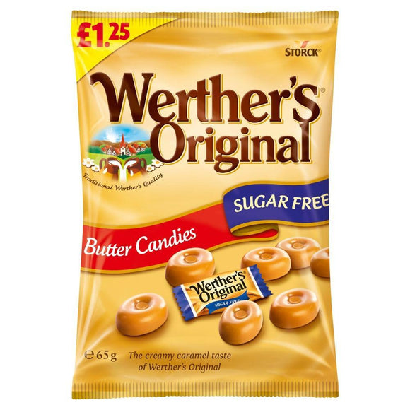 Werther's Original Sugar Free Butter Candies 65g