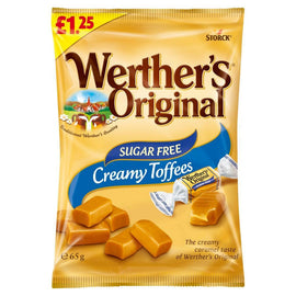 Werther's Original Sugar Free Creamy Toffees 65g PMP