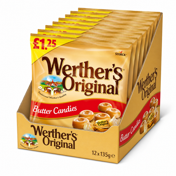 Werther's Original Traditional Butter Candies 110g PMP