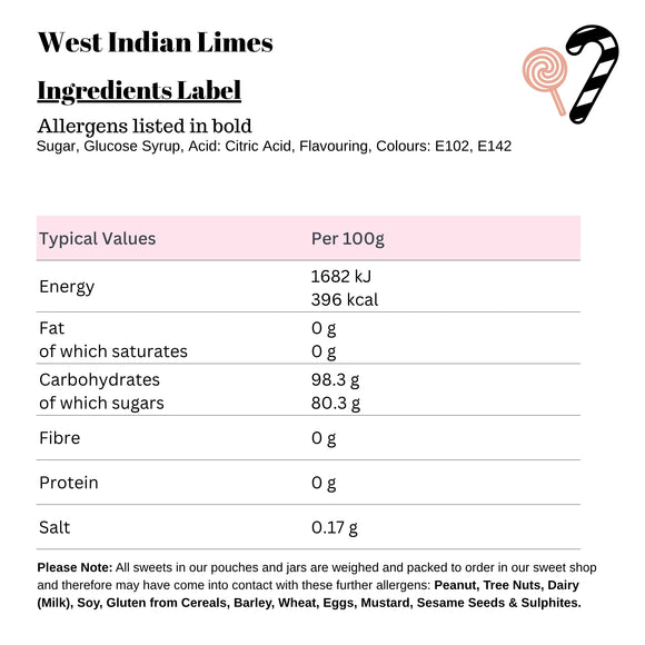 West Indian Limes