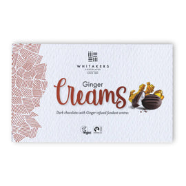 Whitakers Dark Chocolate Ginger Fondant Creams 150g