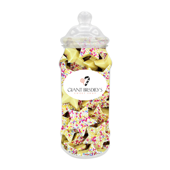 White Chocolate Snowie Stars