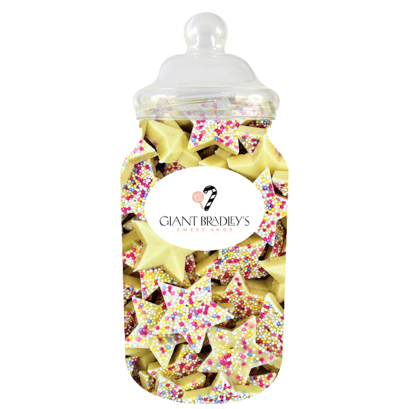 White Chocolate Snowie Stars