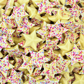 White Chocolate Snowie Stars