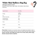 White Mini Mallows Bag 1kg