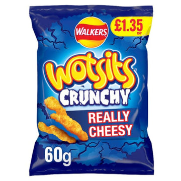 Wotsits Crunchy Cheese Sharing Crisps 60g PMP