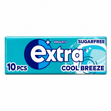 Wrigley's Extra Cool Breeze Sugar Free Chewing Gum