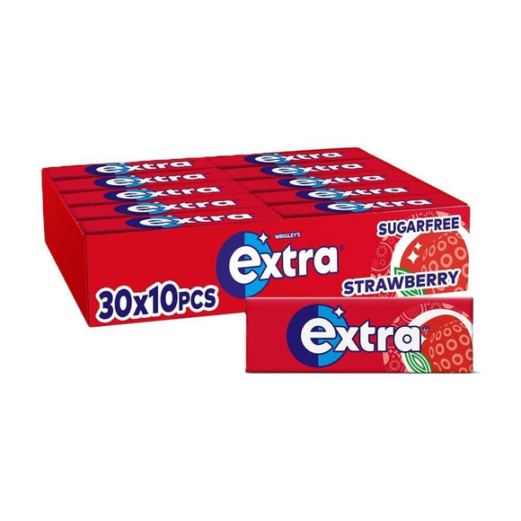 Wrigley's Extra Strawberry Sugar Free Chewing Gum