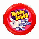 Wrigley's Hubba Bubba Snappy Strawberry Bubblegum Mega Long Tape 56g