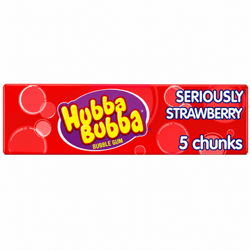 Wrigley's Hubba Bubba Strawberry Bubble Gum