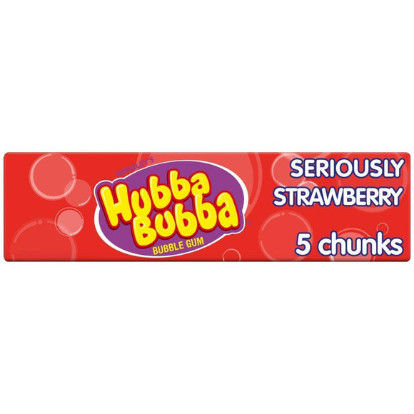 Wrigley's Hubba Bubba Strawberry Bubble Gum
